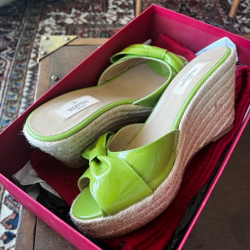 Valentino wedges